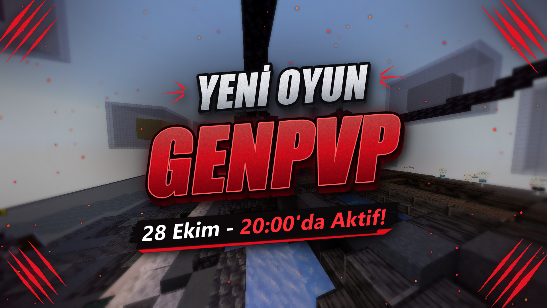 Yeni oyun GenPvP 28 Ekim 20:00'Da Aktif!
